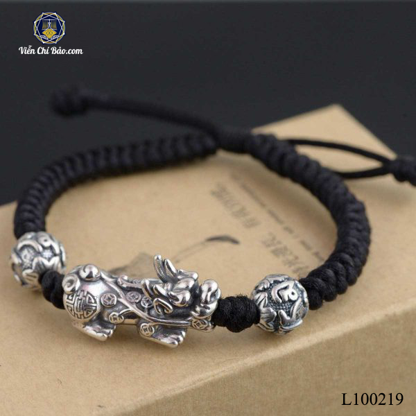Vòng tay tỳ hưu thiên lộc – lục tự chân ngôn - viễn chí bảo