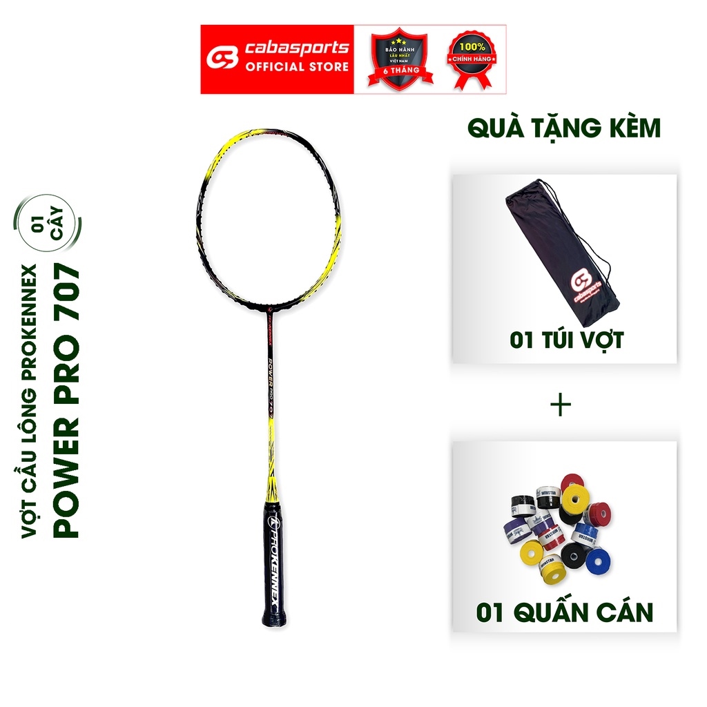 ◐❆∈  Vợt cầu lông ProKennex POWER PRO 707 giá rẻ chính hãng thể thao chuyên tấn công