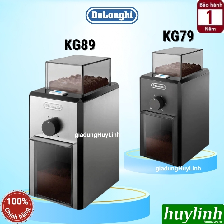Máy xay cà phê delonghi kg79 - kg89 - hàng chính hãng
