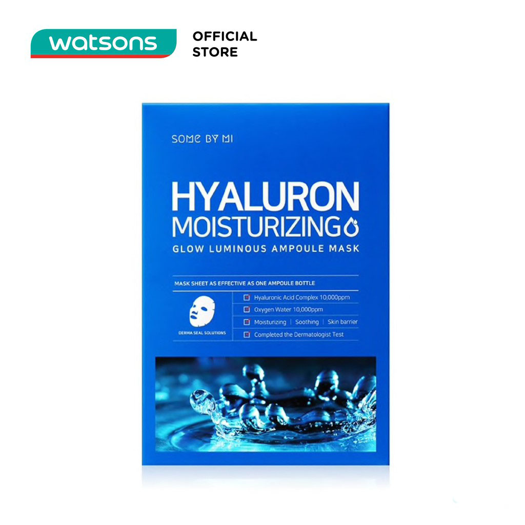 Mặt Nạ Some By Mi Dưỡng Ẩm Và Làm Mềm Da Hyaluron Moisturing Sheet Mask 25g