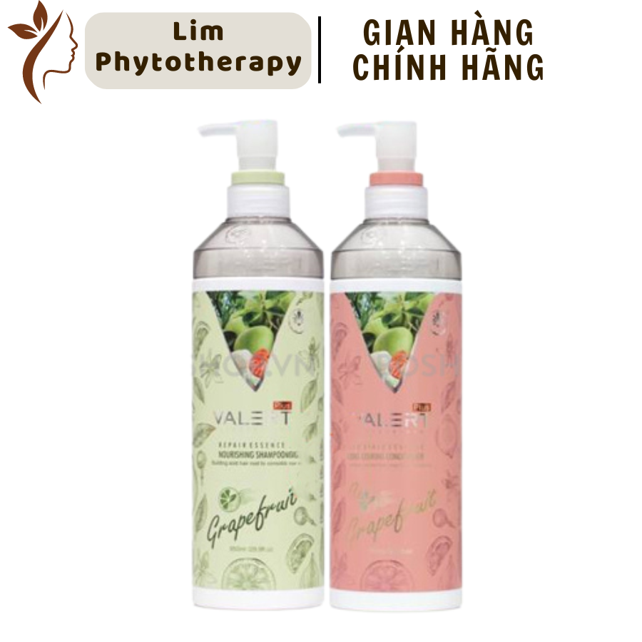 Dầu gội xả bưởi chống rụng kích thích mọc tóc valert grapefruit 850ml