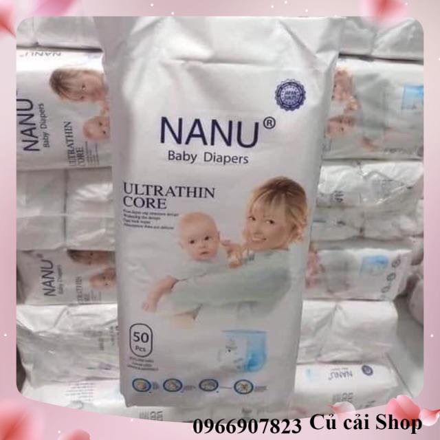 Bỉm quần Nanu M/L/Xl/XXl/Xxxl 100 miếng