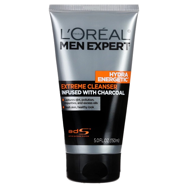 Gel rửa mặt dưỡng ẩm da dành cho nam giới L'Oreal Paris Skincare Men Expert Hydra Energetic Facial Cleanser 150ml (Mỹ)