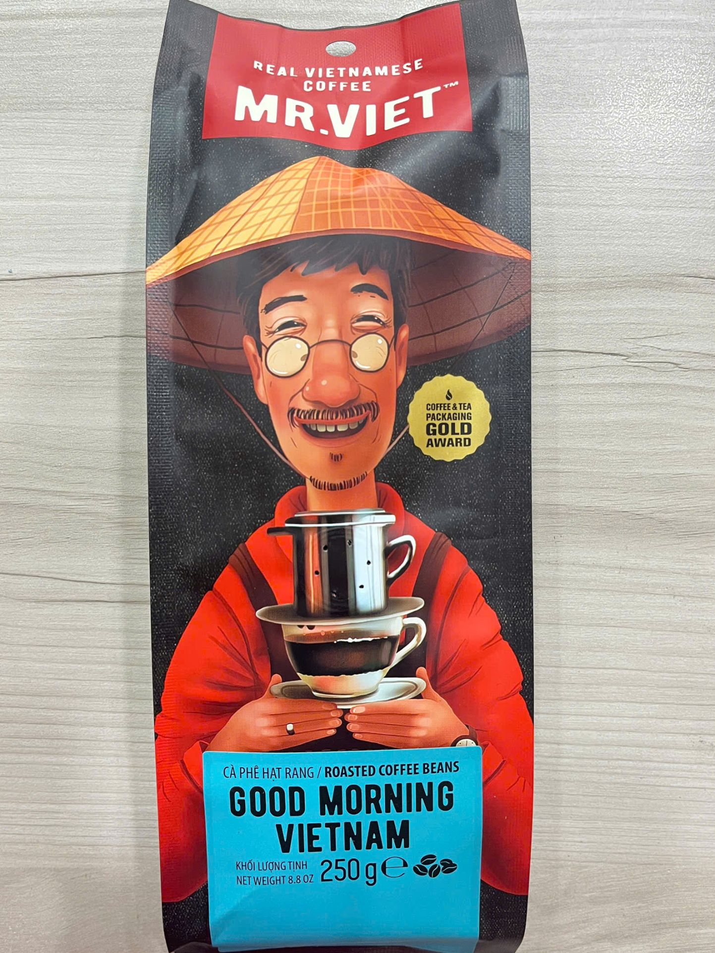 Mr Viet roasted coffee beans Good Morning 250g