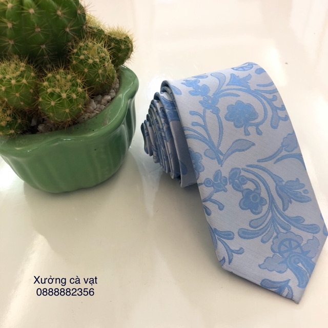 Cavat Nam , Cà Vạt Hàn Quốc Bản Nhỏ 5Cm