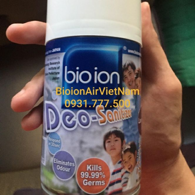 BÌNH XỊT THƠM BIOION 250ML