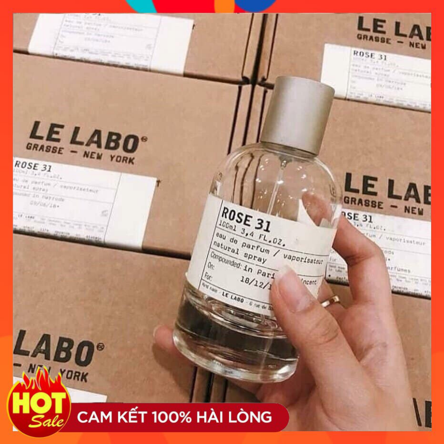 Nước Hoa Le Labo Santal 33 100ml Thơm Lâu Chính Hãng Full Box 100% Hương Thơm Sang Trọng, Đẳng Cấp