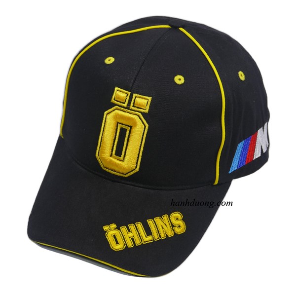 Mũ lưỡi trai cao cấp Ohlins nón kết tem xe đẳng cấp, thời trang năng động, cá tính