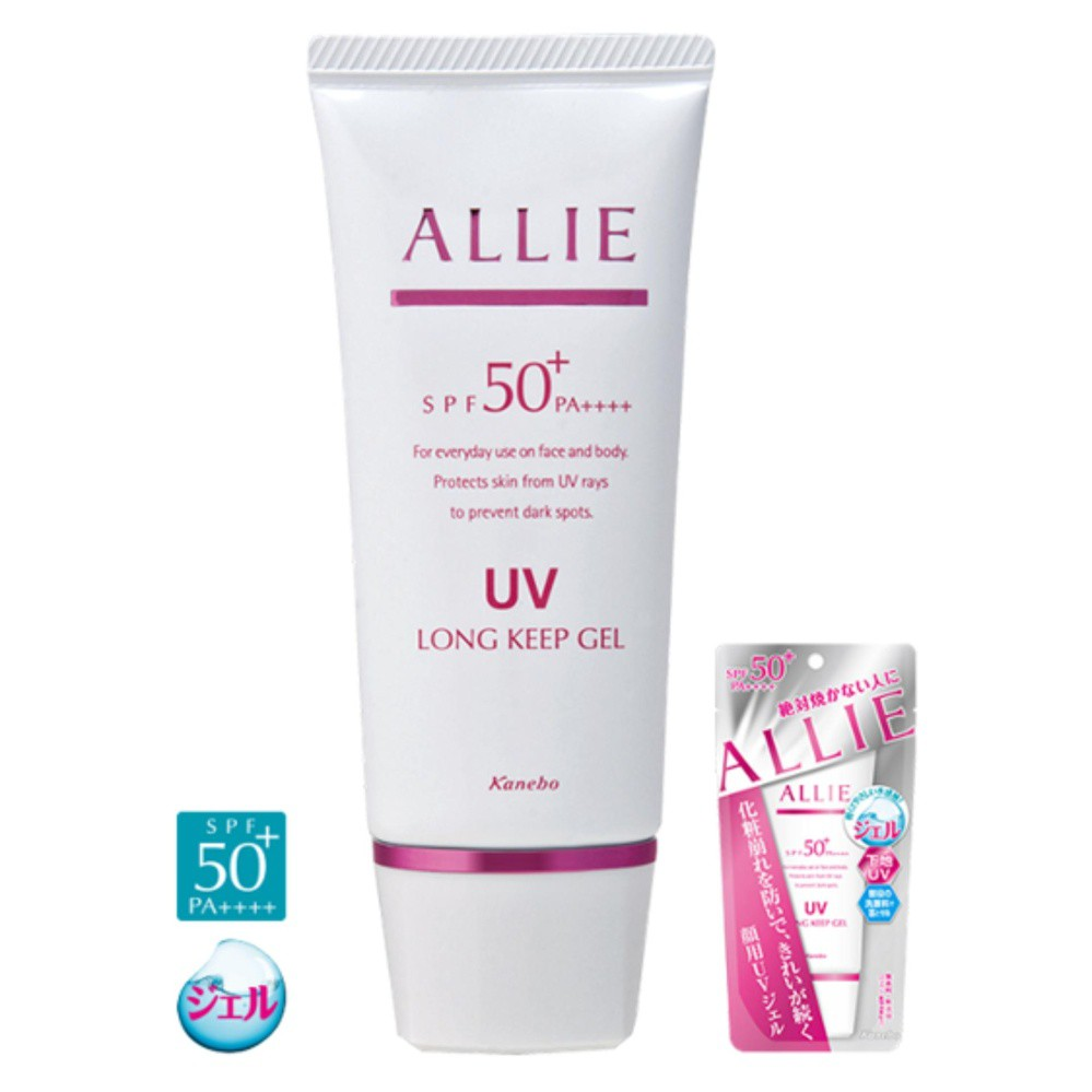 Kem chống nắng mặt kanebo allie ex uv protector long keep gel spf50+/pa++++