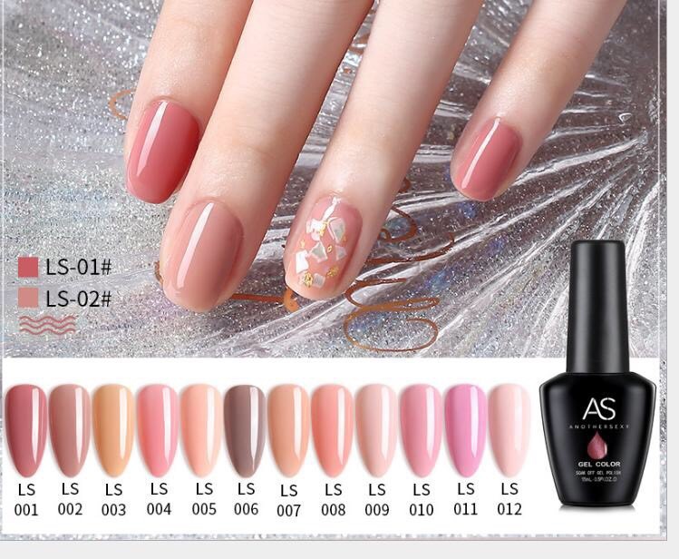 Sơn gel as hồng phấn 15ml