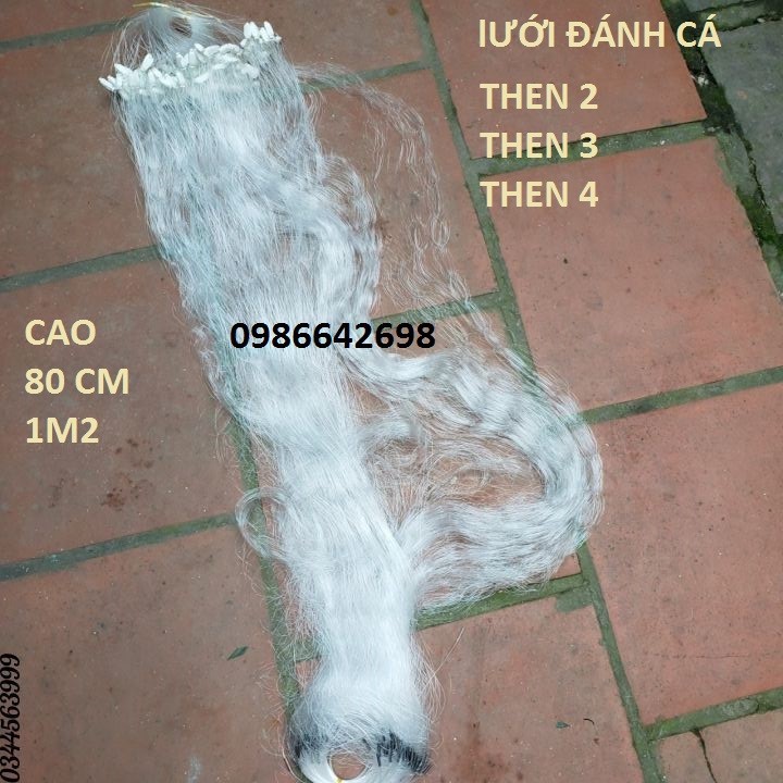 Lưới Đánh Cá - Then 2, 3, 4 DÀI 40M (cam kết đổi trả trong 2 tuần đầu)