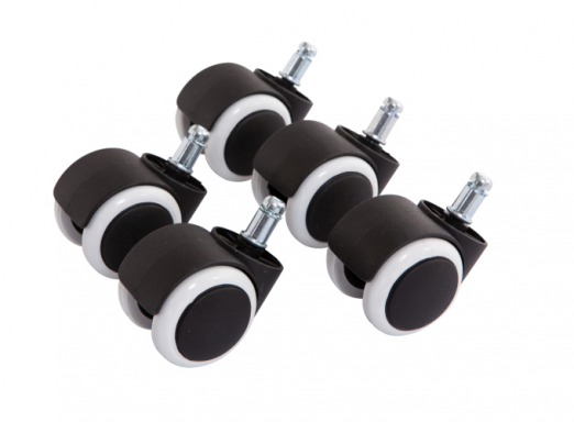 Bộ 5 Bánh Xe Ghế Xoay Cao Cấp ,Size phù hợp tất cả các loại chân ghế - Ghế giám đốc - Ghế trưởng phòng - Ghế nhân viên
