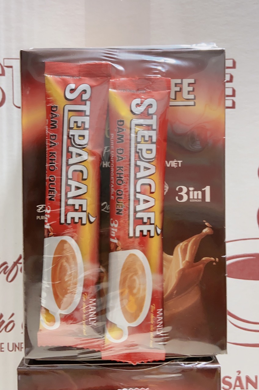 Cà phê sữa đá 10 gói - steppacafe