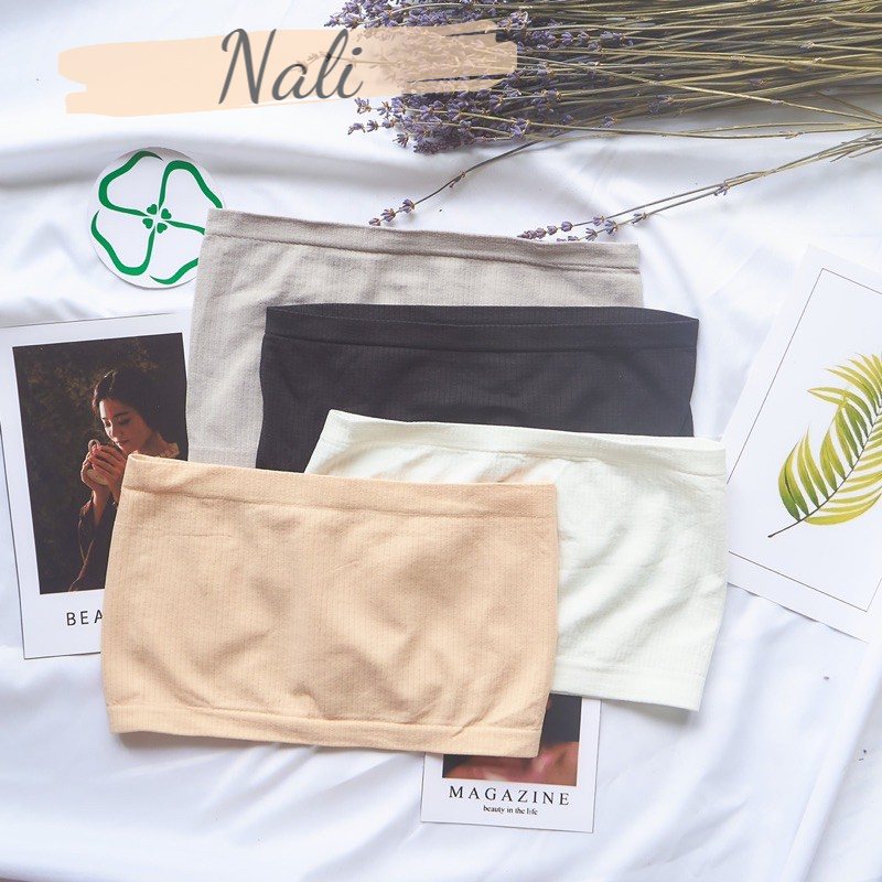 Áo ống thun dệt lửng, áo quây ngực thun dệt NL021