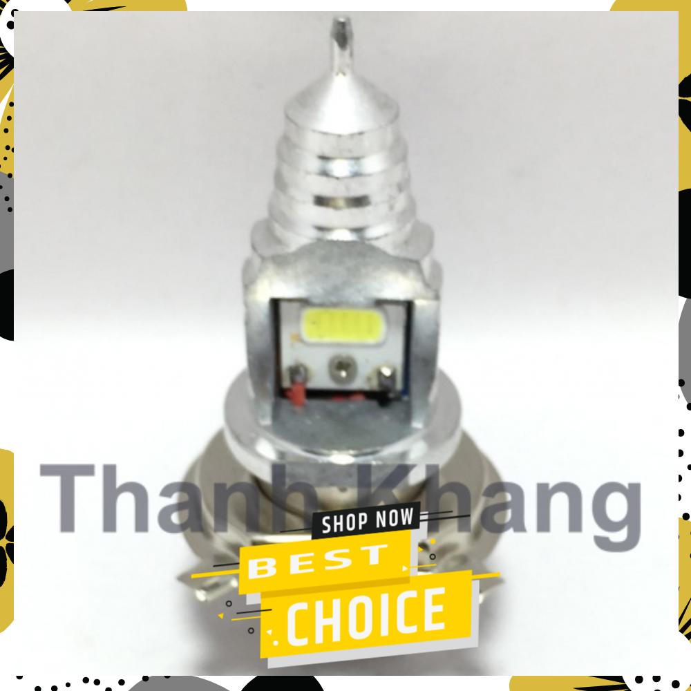 Đèn pha led thanh khang 3 chân h4 hoả tiễn 12w gắn xe máy 001000045