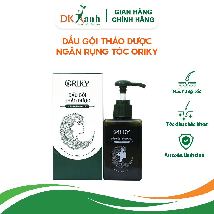 Dầu gội ngăn ngừa rụng tóc Oriky - DK Pharma