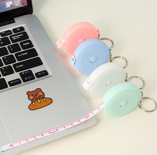 Móc khóa kèm thước dây mini 1,5m