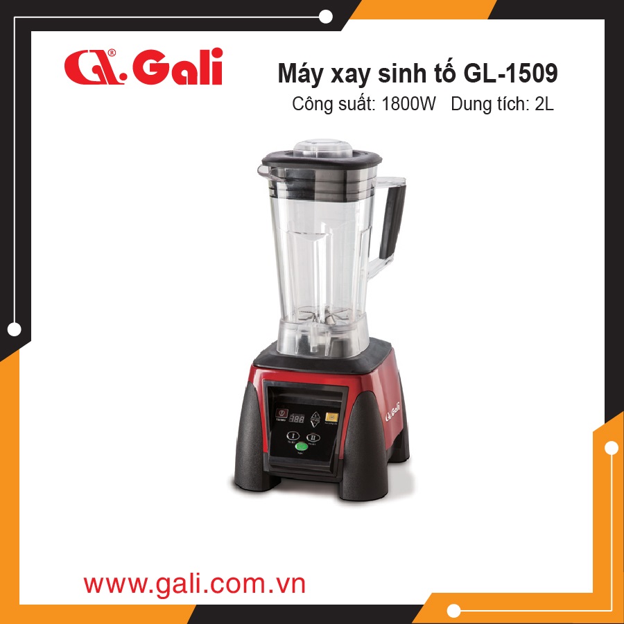Máy xay sinh tố công nghiệp gali gl-1509