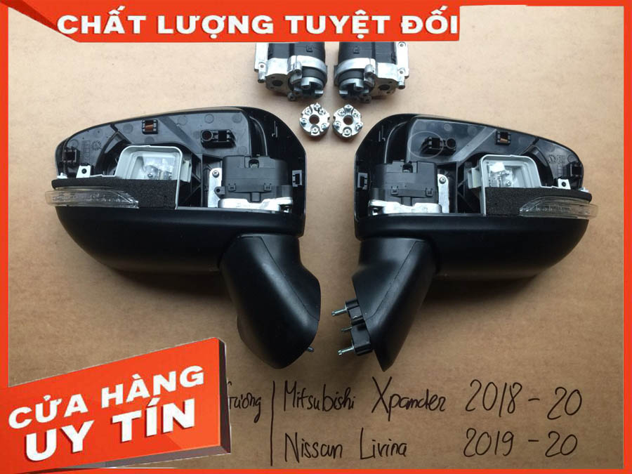 Mô tơ gập gương, khung xương Xpander 2018-2020 thay thế hoặc lắp mới