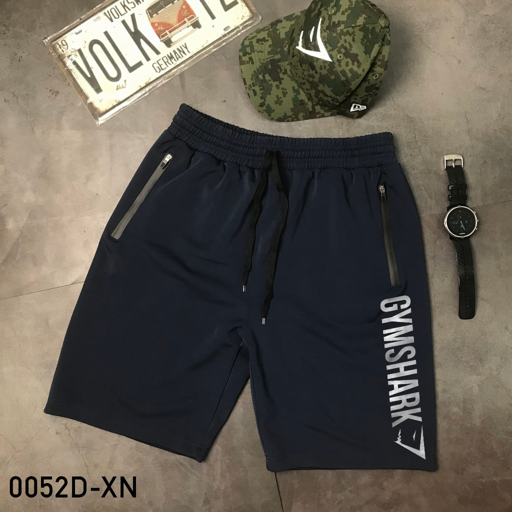 Quần tập gym, quần thể thao nam gymshark, chất liệu poly 2 da dày dặn, form ôm đùi tôn dáng