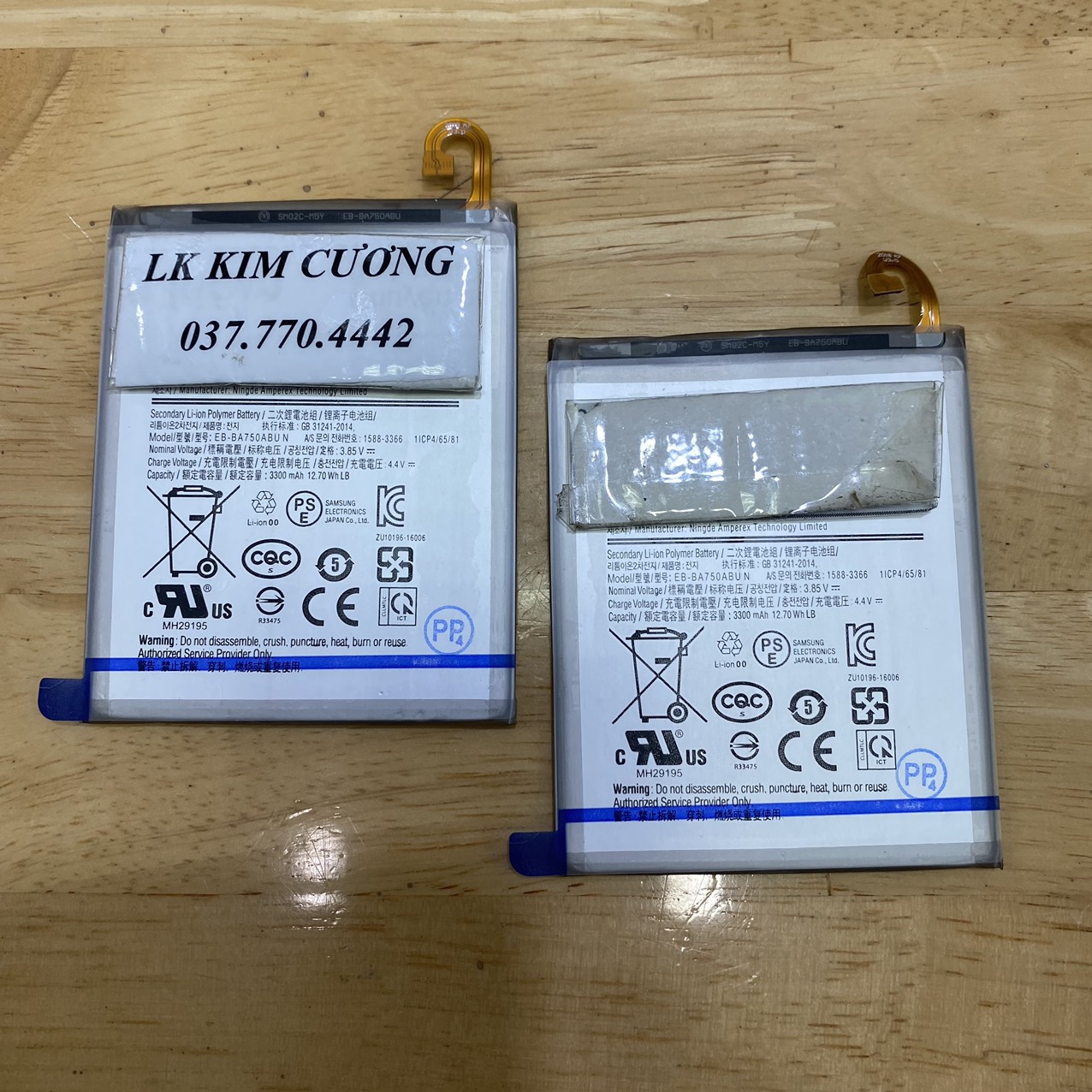 Pin thay thế ss a10/m10/ a750
