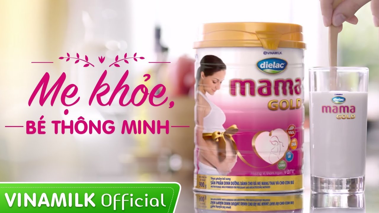 Sữa bột dielac mama gold vani 900g