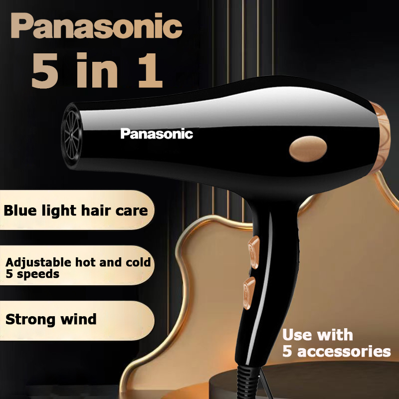 Panasonic Máy Sấy Tóc 2 Chiều Nóng Lạnh Công Suất Lớn 2200W, Chế Độ Sấy Chăm Sóc Tóc,Không Ồn, Nhiệt Độ Ổn Định Không Hại Tóc, Dễ Dàng Tạo Kiểu