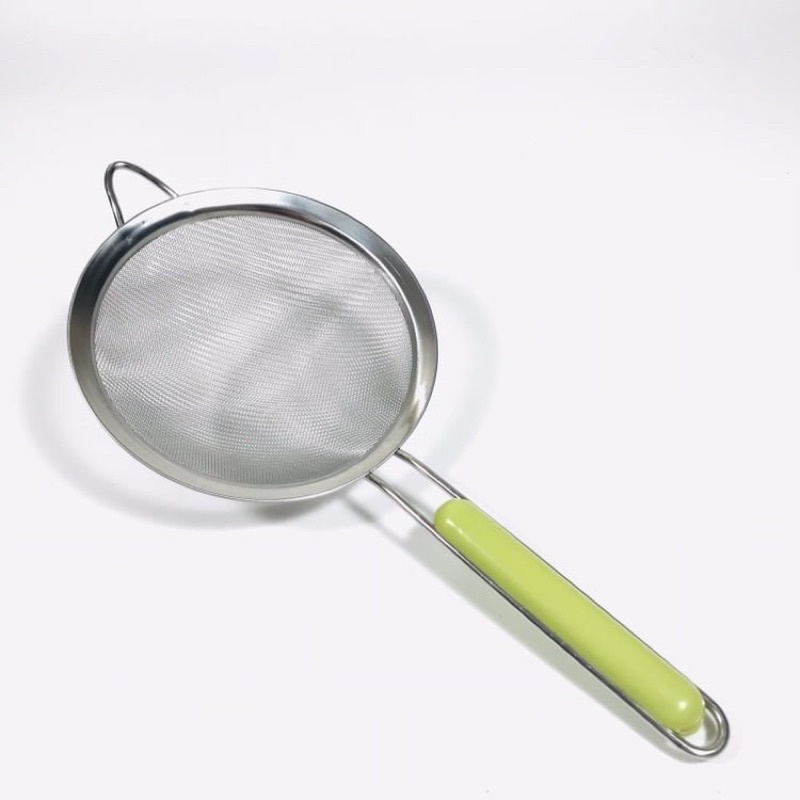Rây lọc cháo cho bé shopmegold1 , rây lọc inox cán xanh rây đồ ăn dặm cho bé siêu mịn hàng loại 1