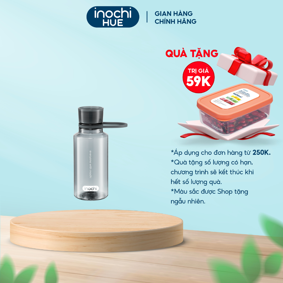 Bình nước thể thao cao cấp inochi chính hãng Kita Slim inochi