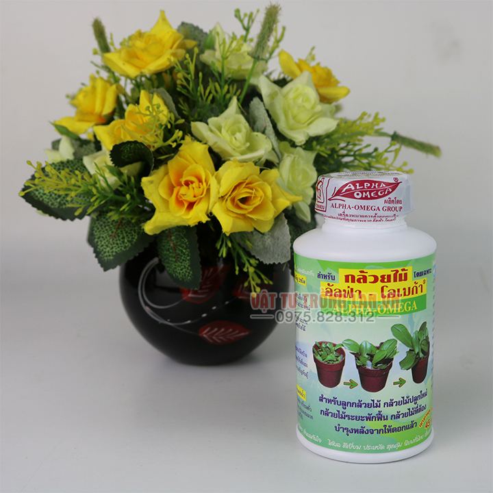 Phân bón kích mầm Alpha Omega hàng Thái Lan lọ 200g