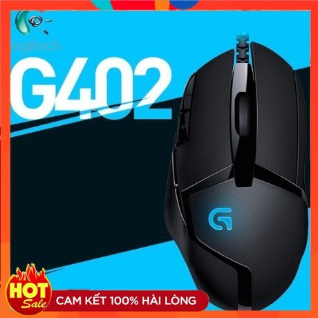Chuột chơi game logitech g402,chuột máy vi tính có dây logitech g402 usb.chuột gaming logitech g402 hyperion fury- lindu shop