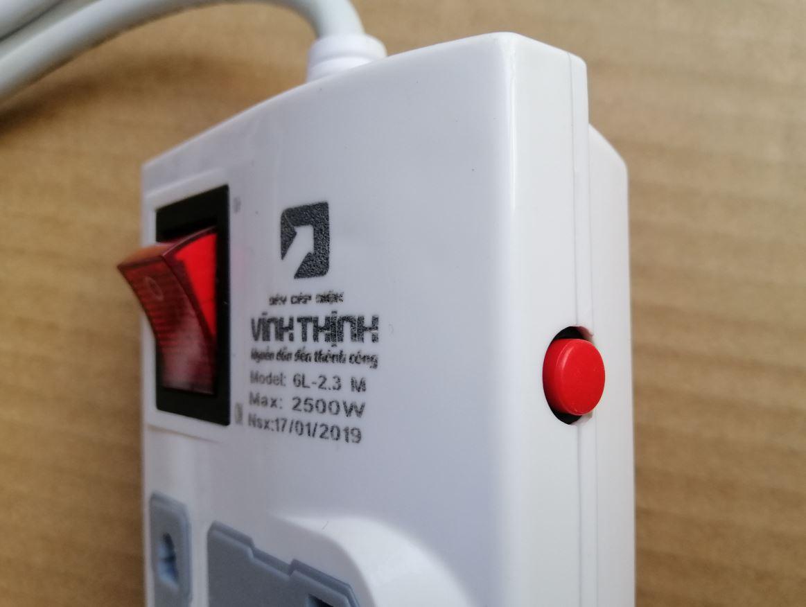 6L-8.0M Ổ cắm điện 6 Lỗ dây 8 mét