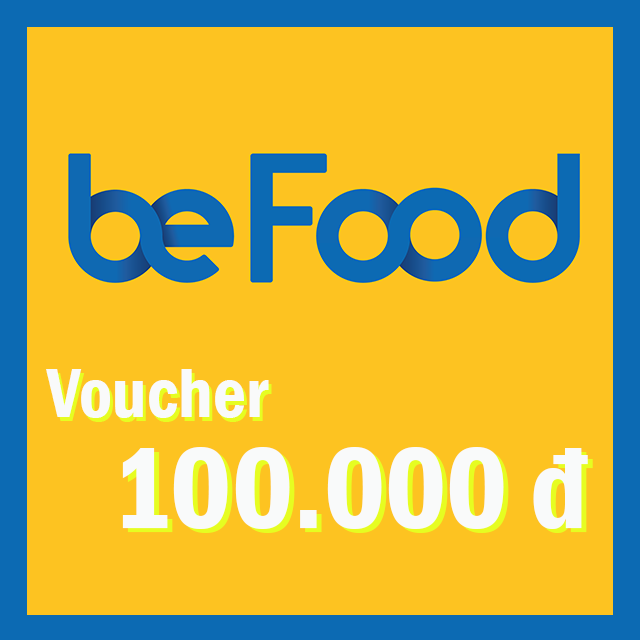 [Giftee-Be] e-Voucher tiền mặt 100,000đ tại beFood
