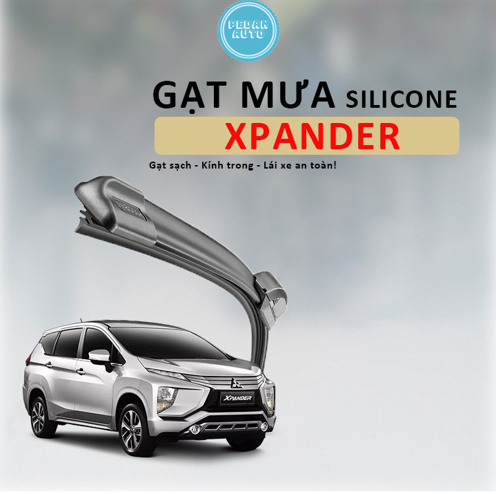 Chổi Gạt Mưa Xe Xpander 2018 2019 2020 2021( 26,16) Bộ 2 Cái Gạt Mưa Silicon Chuẩn Hãng DOLY Gạt Nước Sạch, Êm Ko Gây Tiếng Ồn, Lắp Đặt Đơn Giản