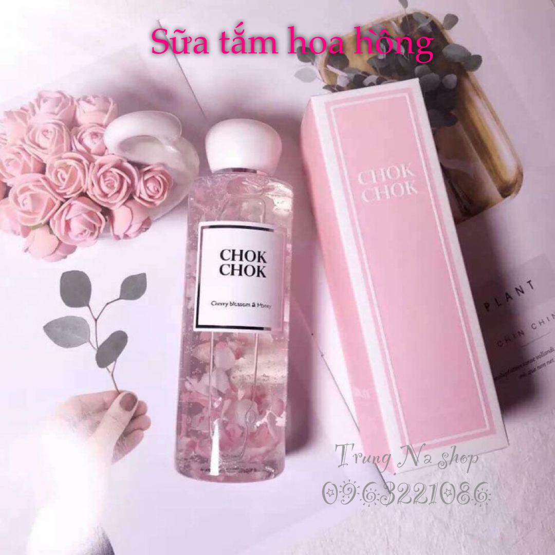 Sữa tắm chok chok cherry blossom & honey 250g hàn quốc