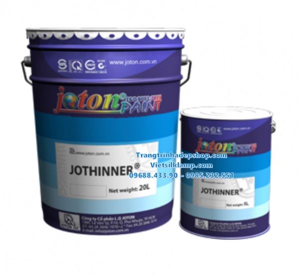 Joton jothinner paint diluent 300 (5L) Giá 7,620,000 Đồng*Miễn phí vận chuyển