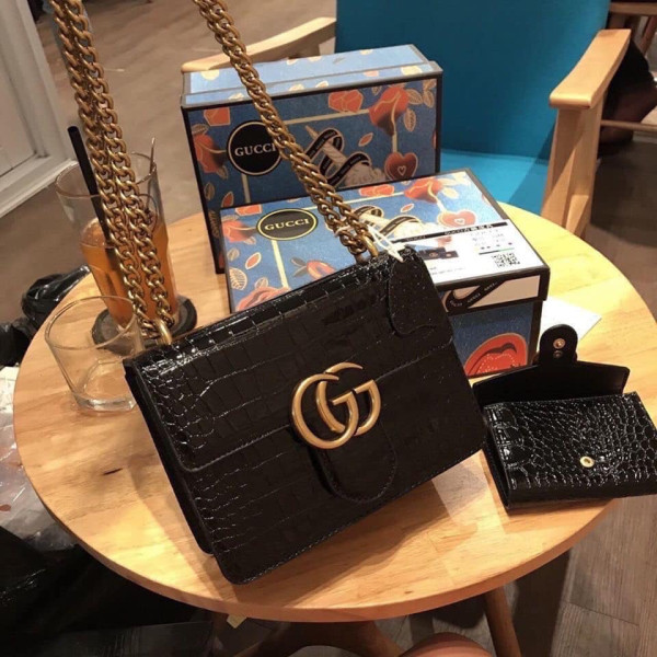 Túi xách nữ công sở đeo chéo kèm ví thời trang DIOMI xu hướng 2021