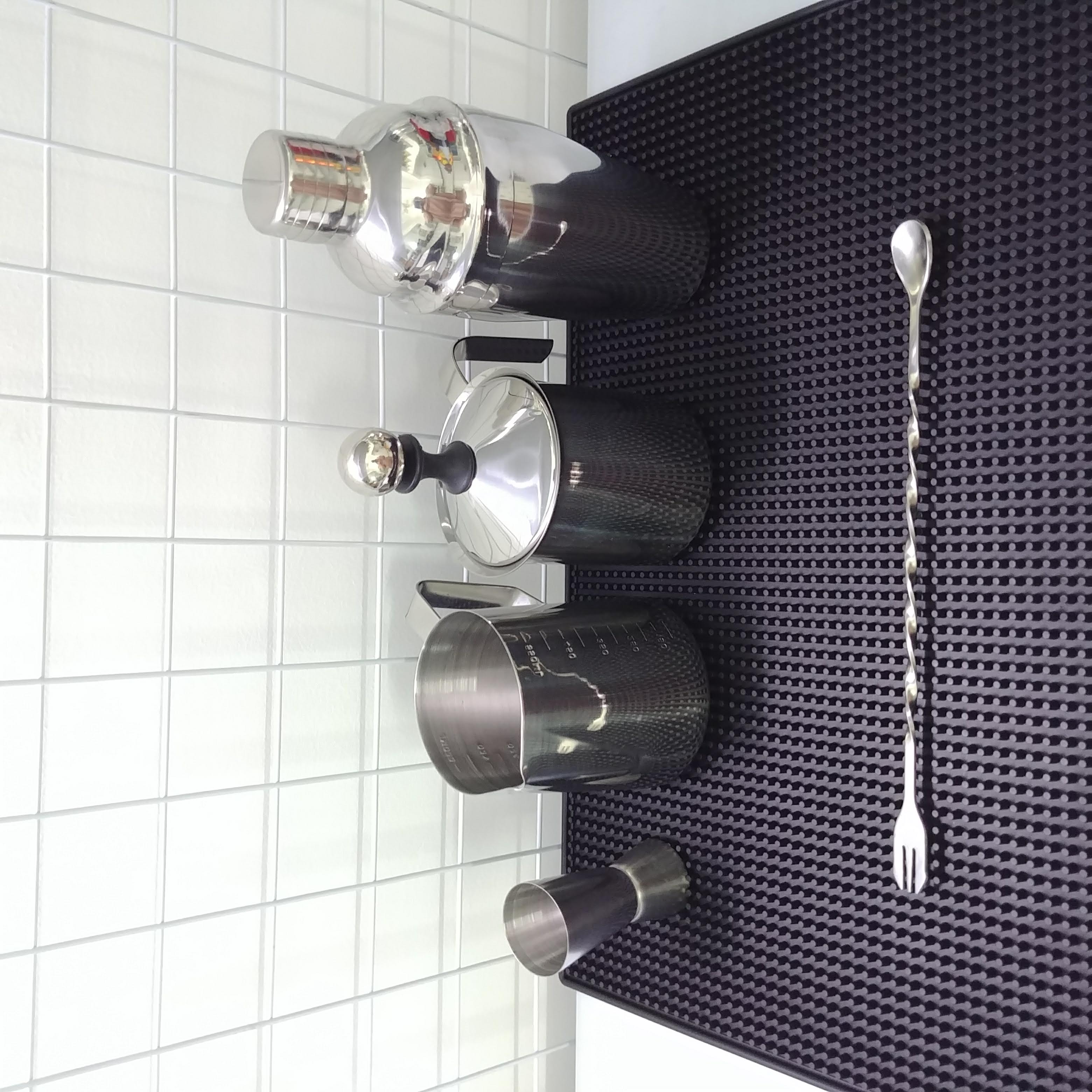 [HCM]BỘ 6 DỤNG CỤ INOX PHA CHẾ QUẦY CÀ PHÊ, SINH TỐ, BARISTA