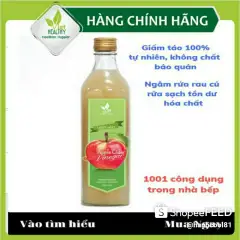 Giấm táo tự nhiên Viet Healthy 500ml