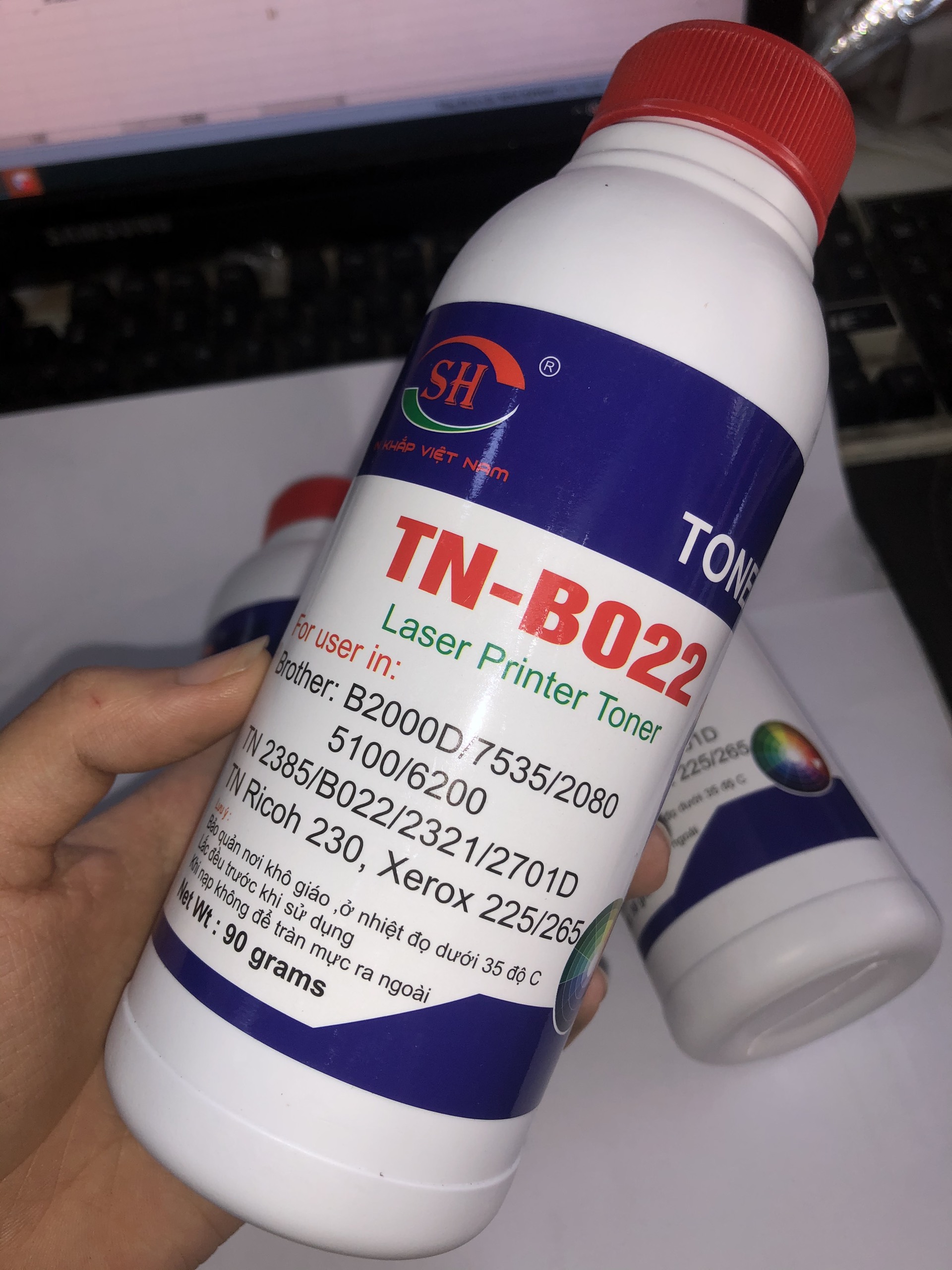 Chai mực đổ máy in brother hl2321 2240 tn2385 b022 ...- mực đổ brother cho cả các dòng máy in brother đời cao