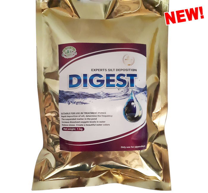Chuyên gia lắng tụ phù sa ao nuôi Tôm, Cá DIGEST (Nên dùng trong trường hợp nước ao nuôi quá đục)
