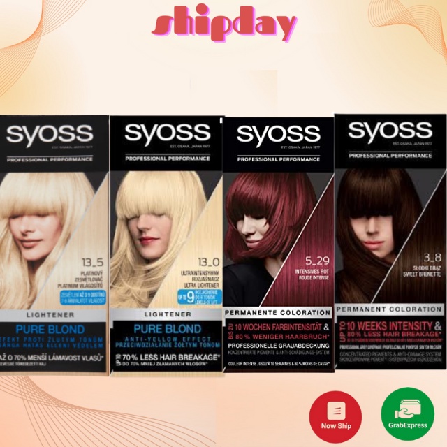 Tẩy tóc syoss đức 13-0, 13-5 – hàng đức