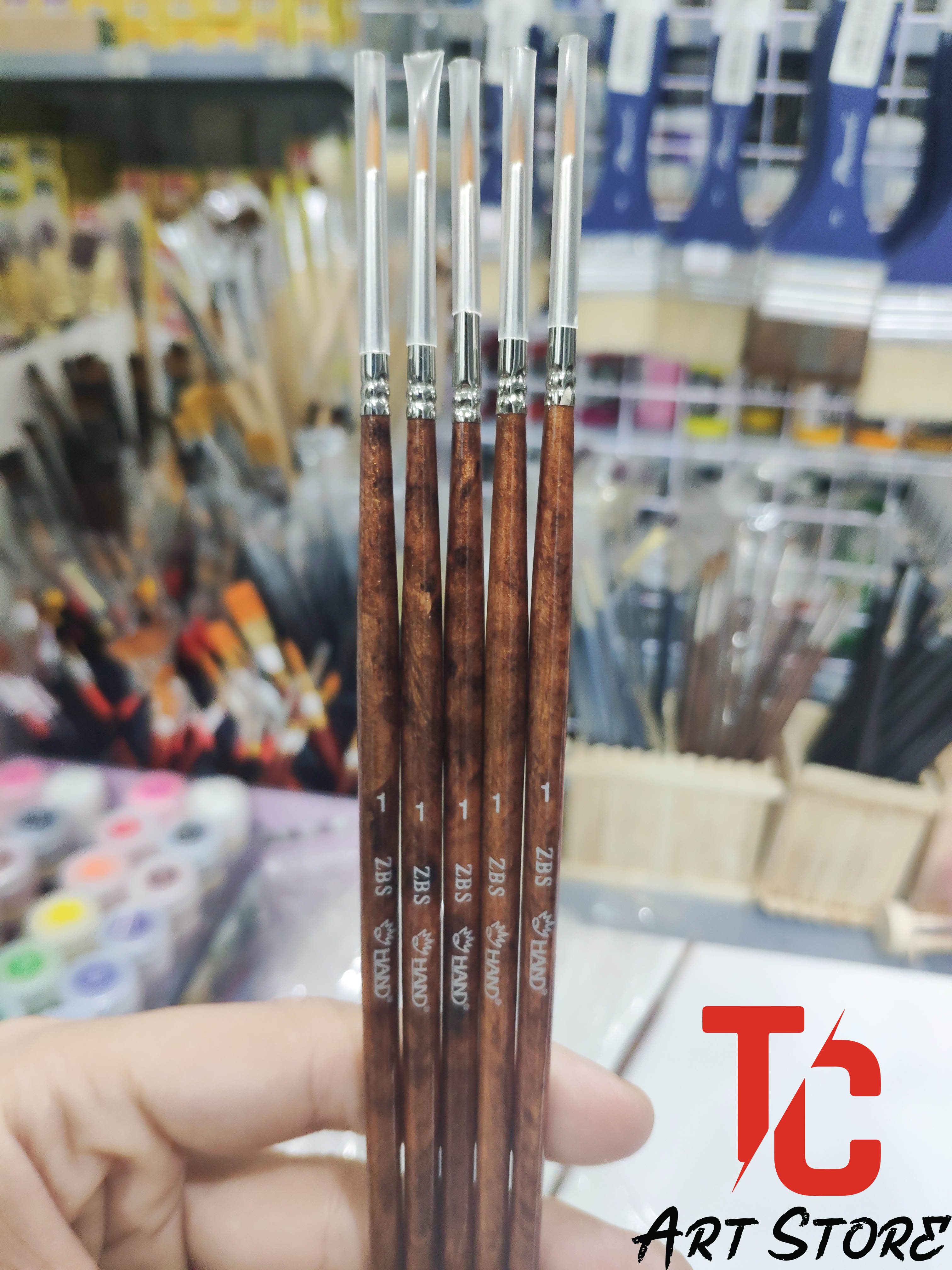 Cọ vẽ đầu nhọn hand zbs
