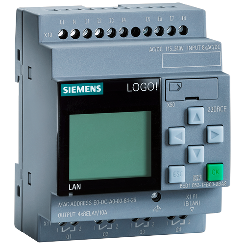 Bộ lập trình plc logo siemens 230rce siemens - 6ed1052-1fb08-0ba0