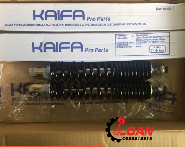 Giảm sóc sau Yamaha ( phuộc nhún ) Jupiter / sirius chính hãng Kaifa