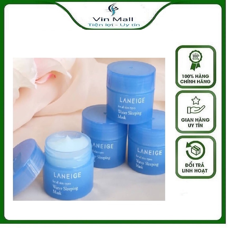 Bộ 3 hộp nạ ngủ dưỡng ẩm da mặt - mặt nạ ngủ dưỡng ẩm laneige sleeping mask - mẫu mới