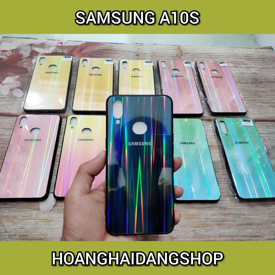 Ốp lưng samsung a10s soạn màu ngẫu nhiên gương 7 màu