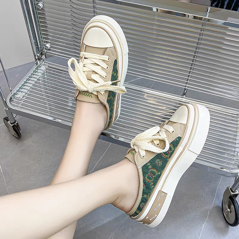Giày sục nữ đạp gót OO siêu đẹp