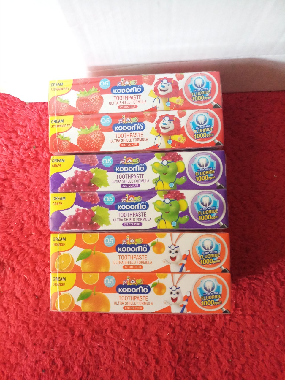 Kem đánh răng trẻ em KODOMO Thái lan 40g