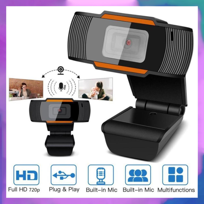 Webcam máy tính có mic FullHD 1080 x 720P dùng cho cả máy bàn PC và laptop, chất lượng siêu nét, đàm thoại to rõ